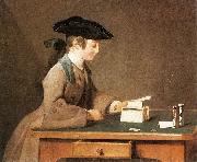 Jean Simeon Chardin The House of Cards Germany oil painting artist